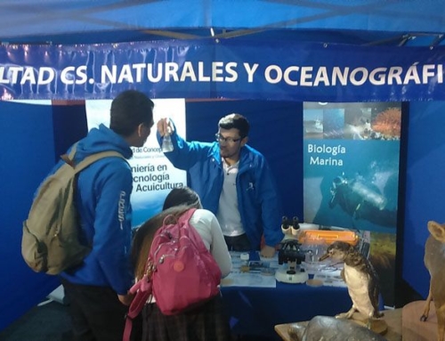 Muestra Científica de la FCNyO destacó en Feria Puertas Abiertas del Campus Chillán