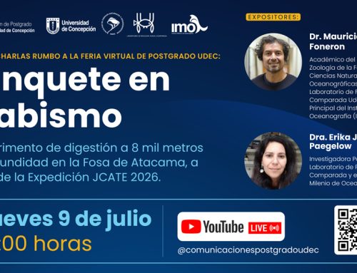 “Banquete en el abismo”: Charla de la FCNO revelará los secretos de la digestión a 8 mil metros de profundidad